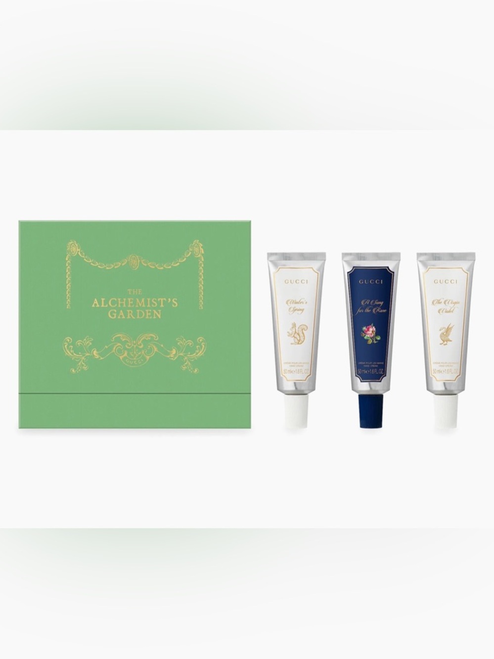 Gucci The Alchemist's Garden Hand Cream Trio - Green & Navy
